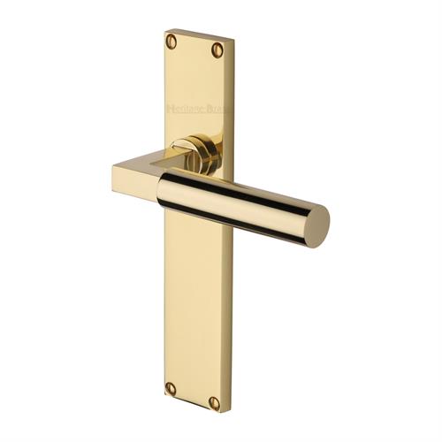 BAUHAUS LEVER HANDLE ON BACKPLATE